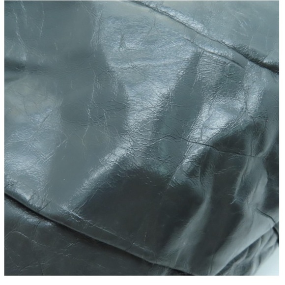 💎 CHANEL 💎 RARE CROISSANT ZIPPER CLOSURE REAL LEATHER - Picture 12 of 12